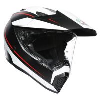 AGV AX9 Pacific Road (matná) adventure helma černá/bílá